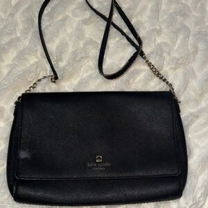 Vintage Kate Spade ♠️ Elegant Black Crossbody Bag